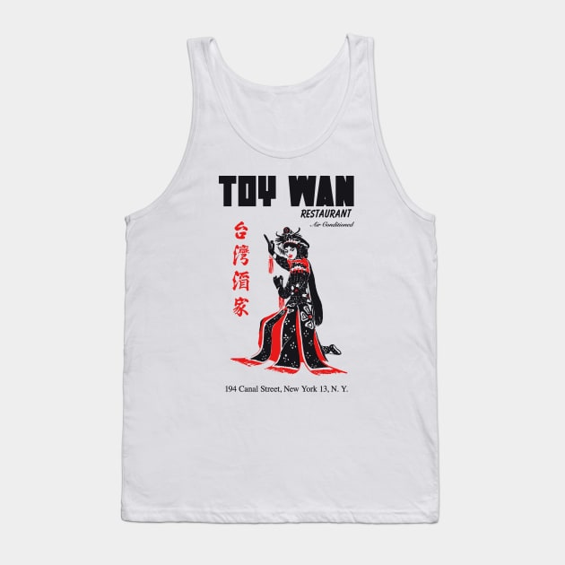 CHINESE RESTAURANT TOYWAN Tank Top by BUNNY ROBBER GRPC